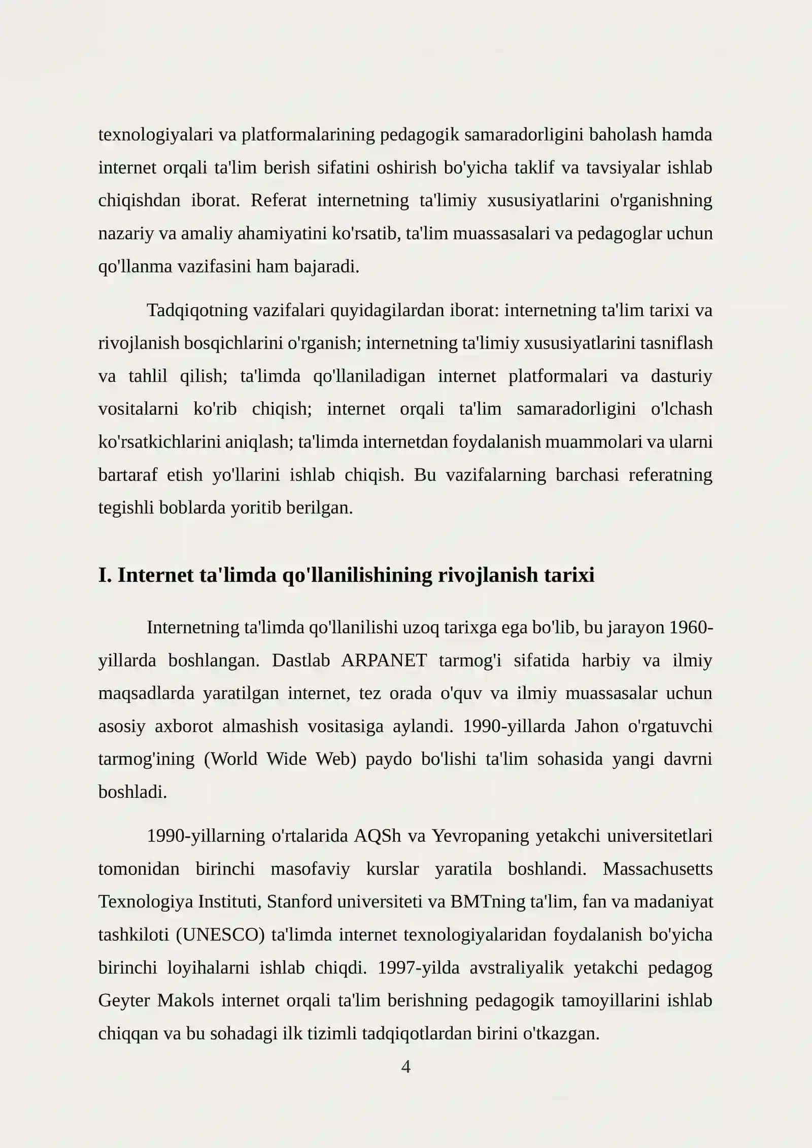 Internetning ta'limiy xususiyatlari 4
