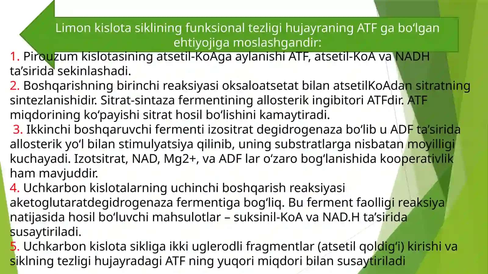 Katabolizmning yo'llari 4