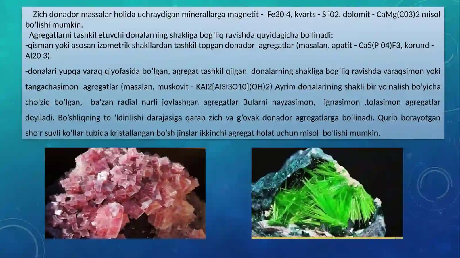 MINERAL AGRIGATLARI 4