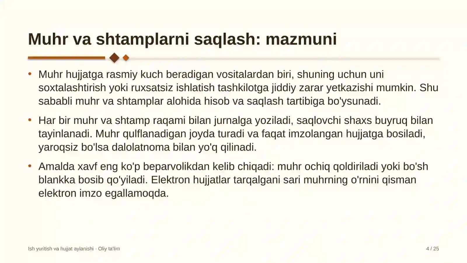 qo'ychilikda tashkilot muhri va shtamplarini saqlash 6676 4