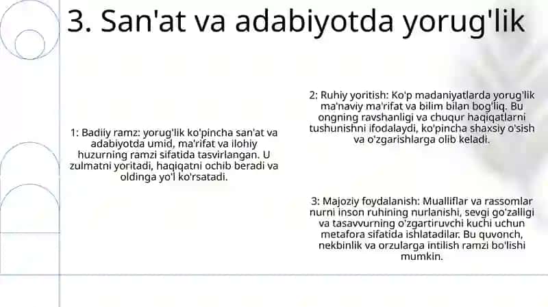 Yorug’Lik Nuri Haqida 4