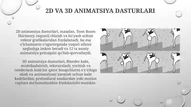 Animatsion lavhalarni yaratish va ishlov berish vositalari 4