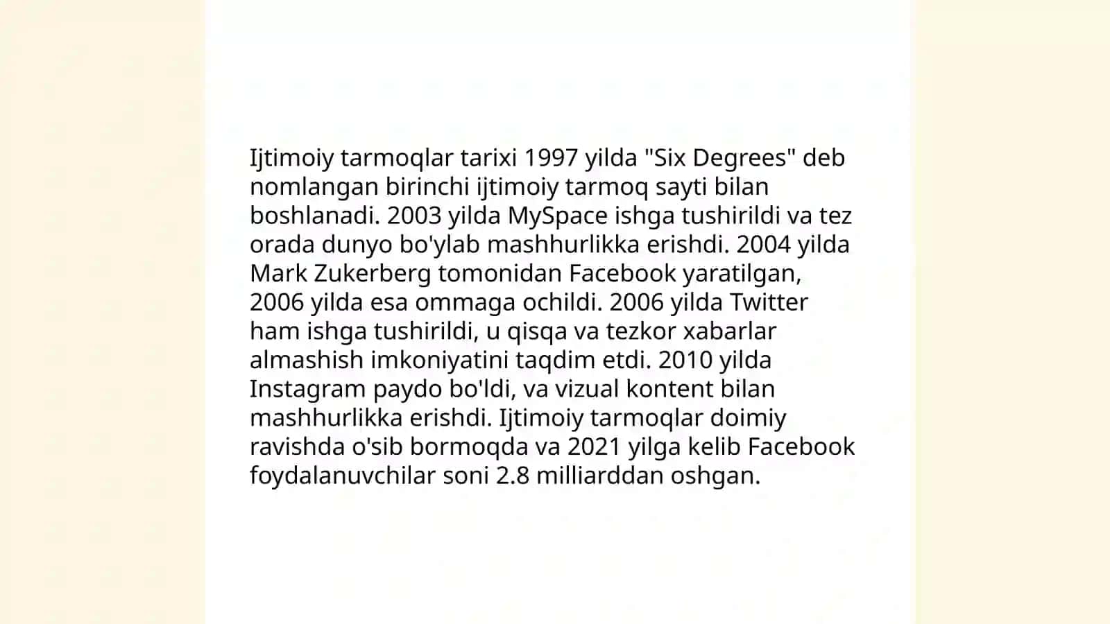 Ijtimoiy tarmoqlarni aniqlash 4