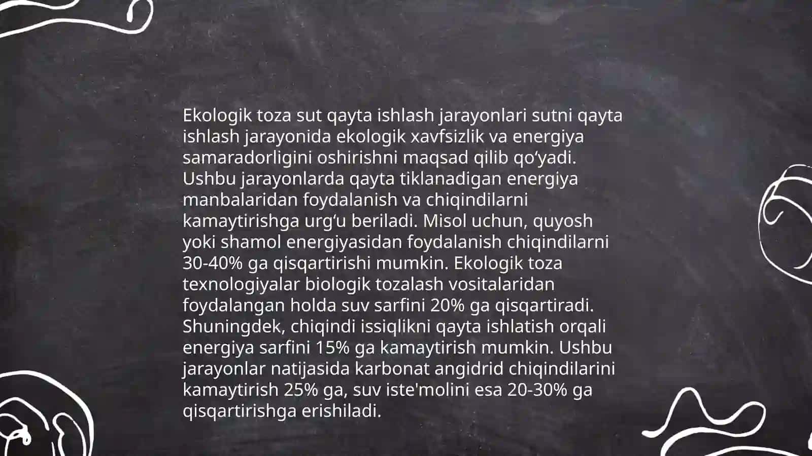 Sut mahsulotlarini qayta ishlab chiqarish 4