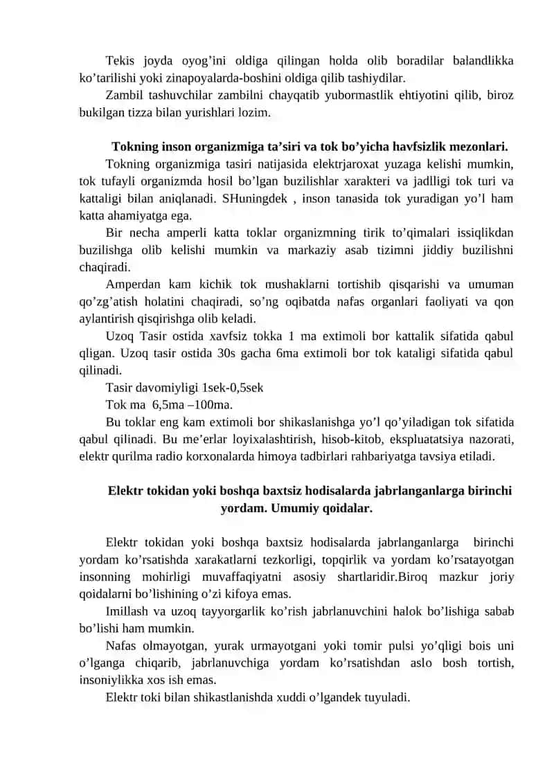 BIRINCHI TIBBIY YORDAM KOʻRSATISH ASOSLARI 4