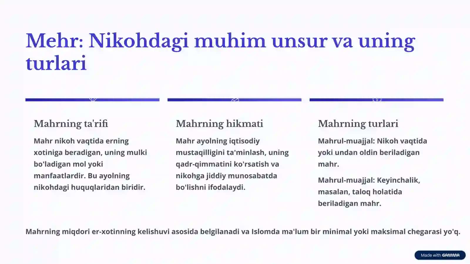 Islom Huquqshunosligida Oila va Nikoh Tushunchalari 4