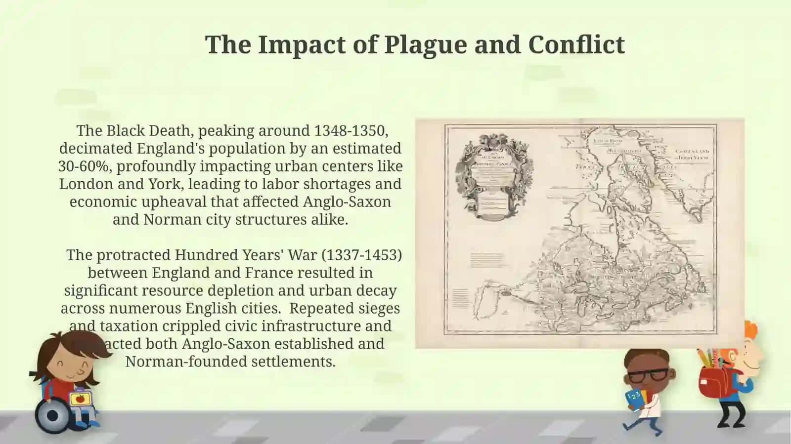 Cities of United kingdom Anglo -saxions Normands and others 4