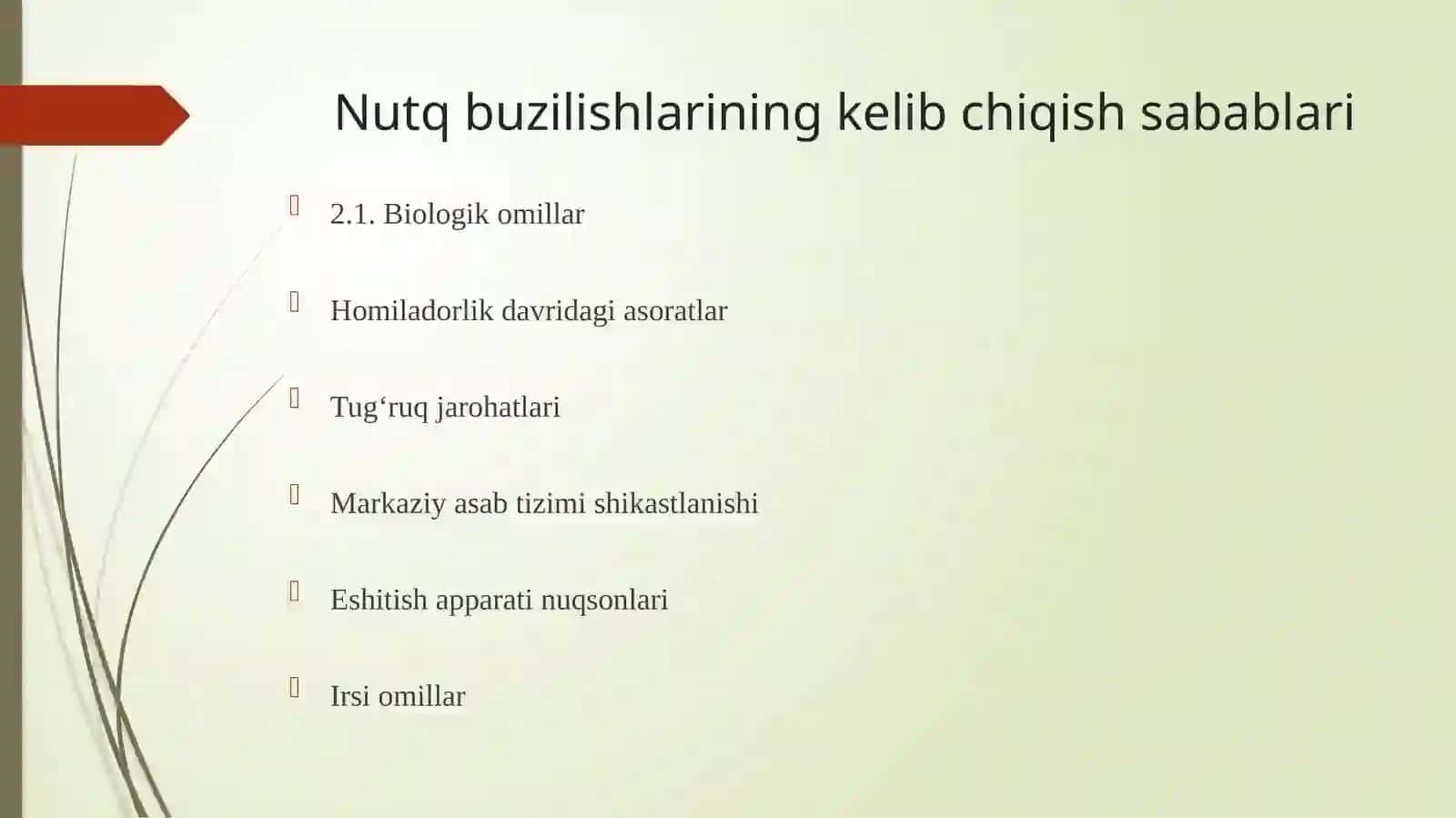 Nutq buzilishlari diagnostika  va kompleks korreksiya 4
