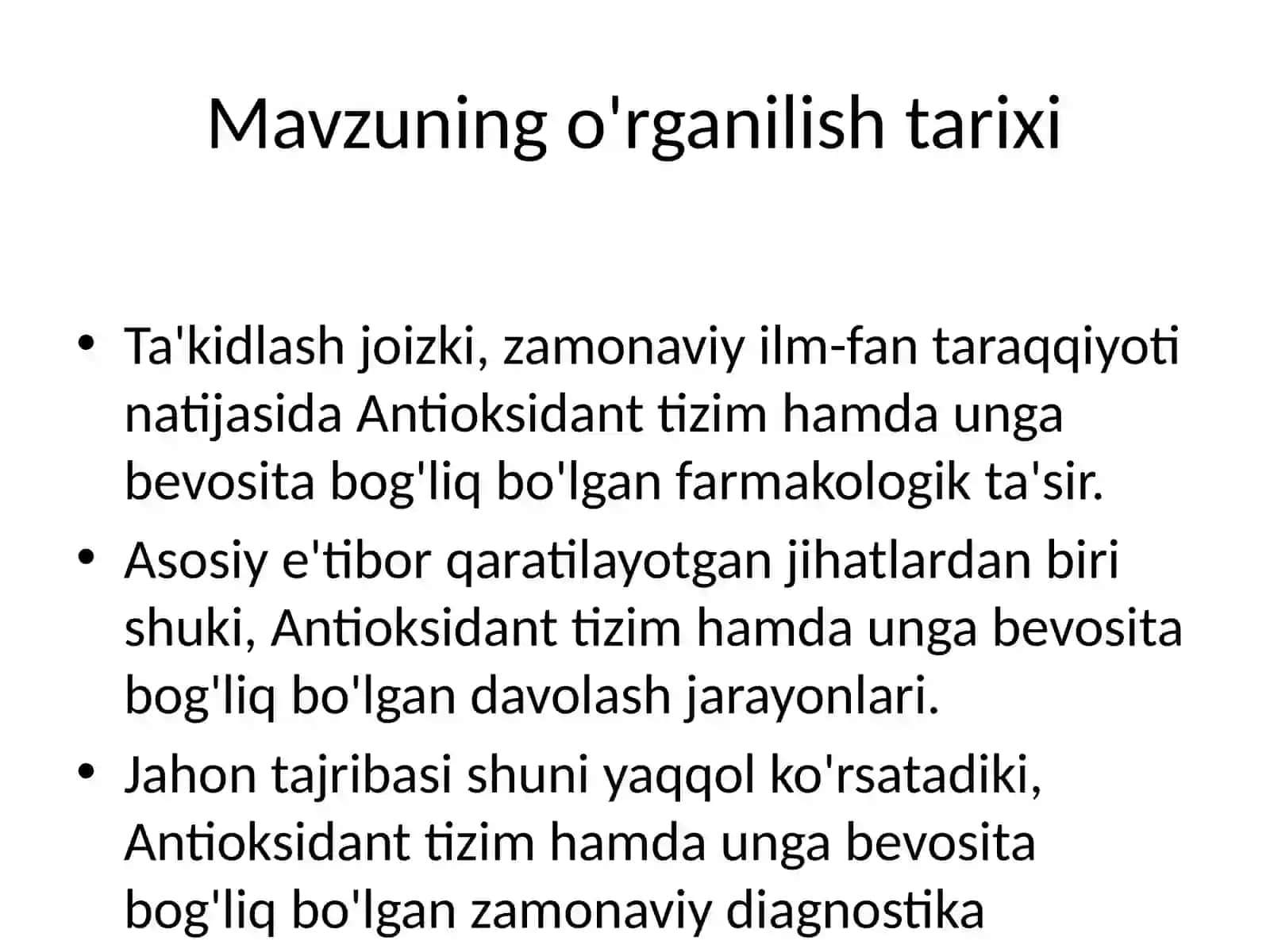 ANTIOKSIDANT TIZIM 4