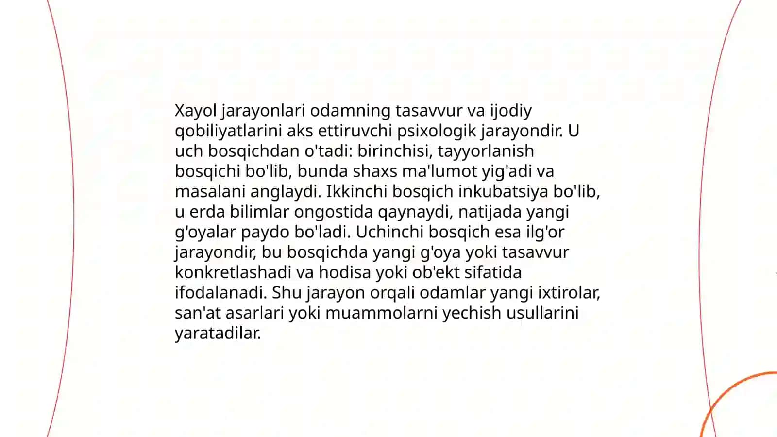 Xayol jarayonlari va xayol turlari 4