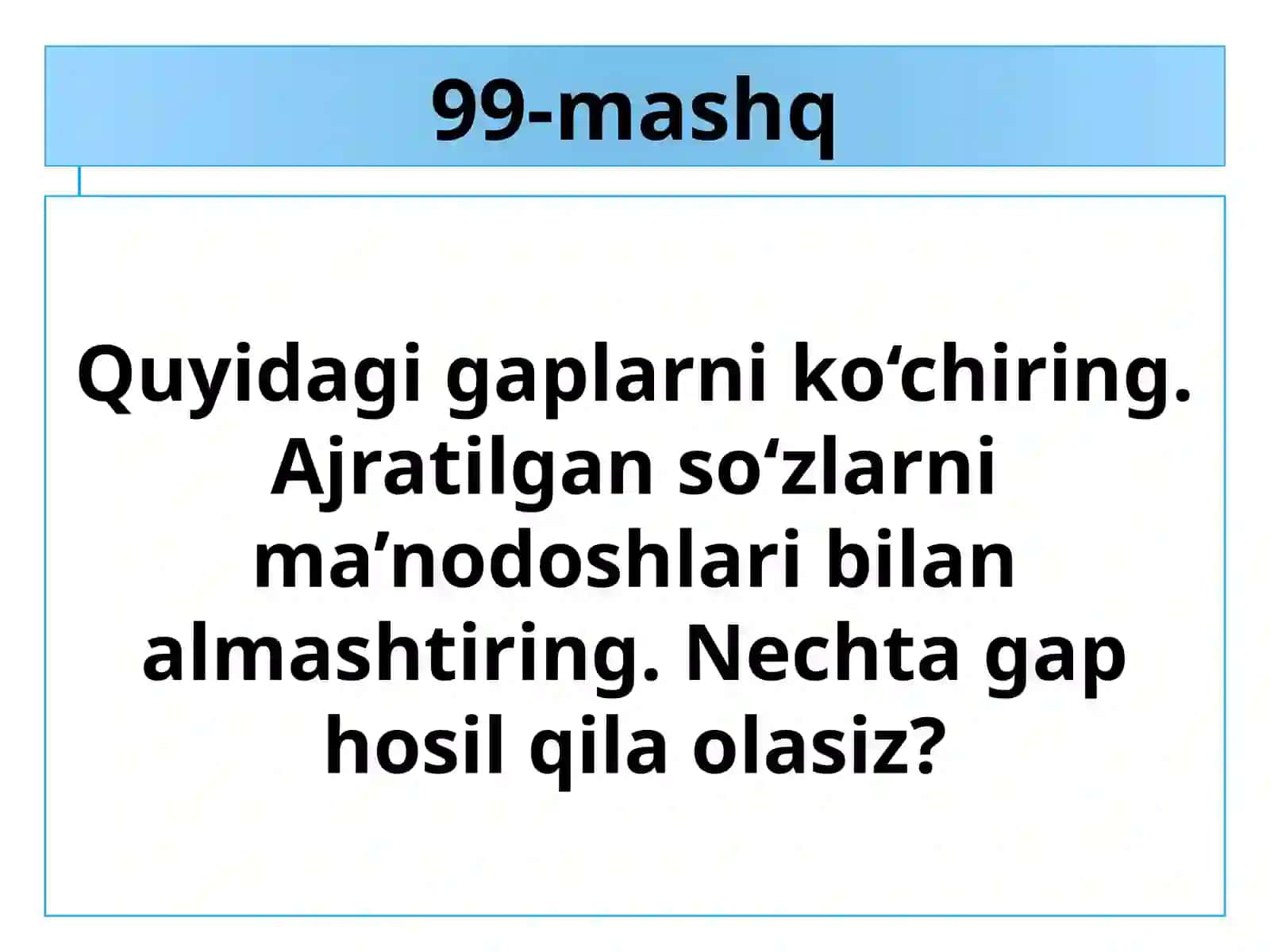 Matnvalug‘at ustida ishlash 4