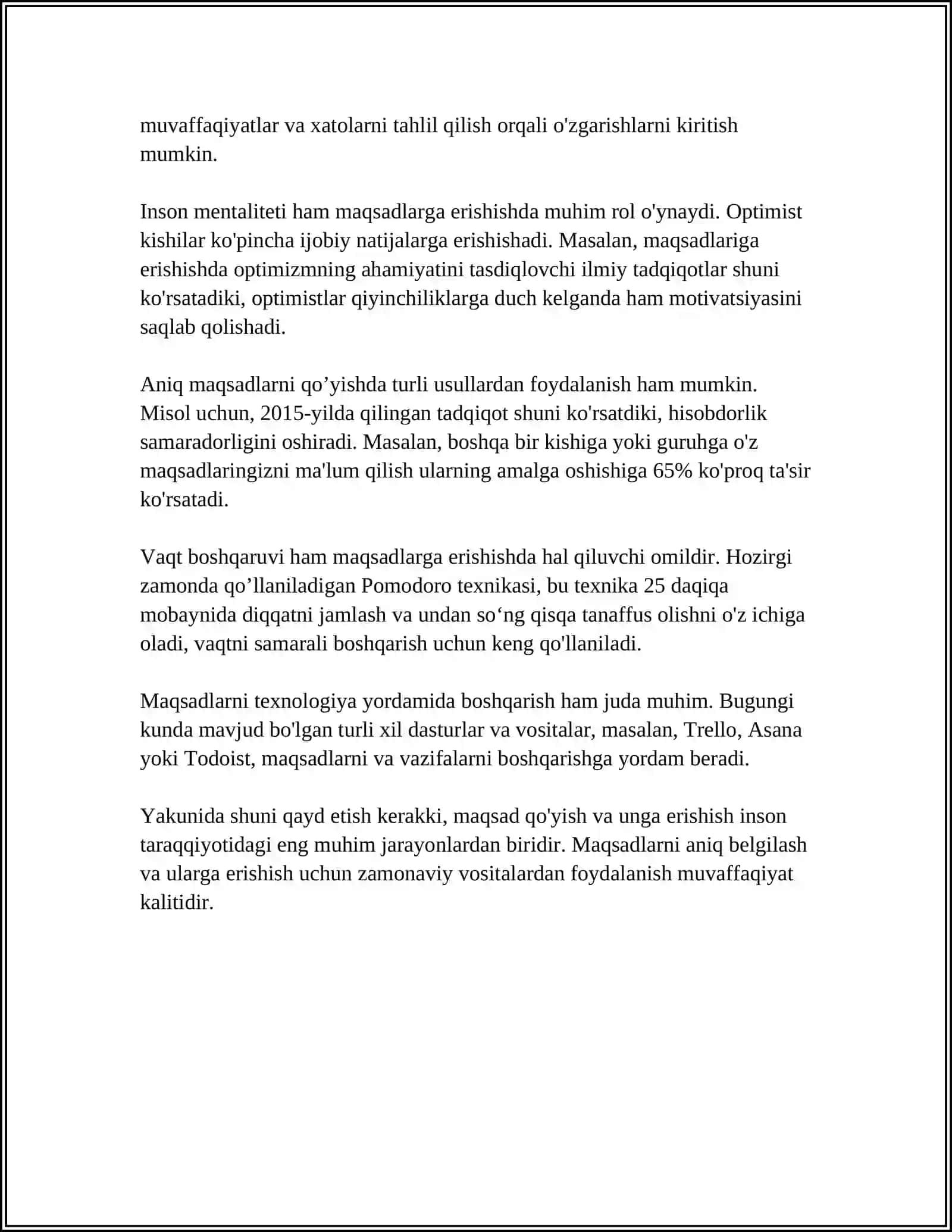 ÓZ-ÓZINI BOSHQARISH 4