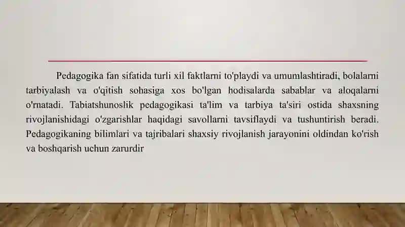 pedagogika shaxs tarbiyasi va rivojlanishi to‘g‘risidagi fan. Ilmiy-pedagogik tadqiqotlar metadologiyasi va metodlari 4