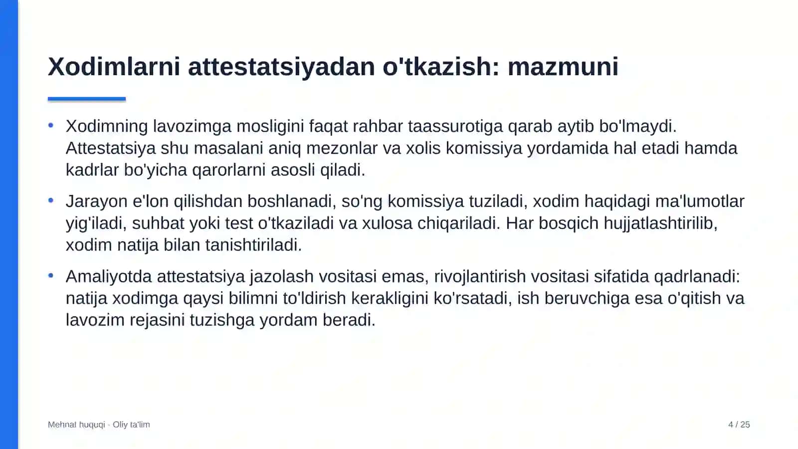 elektronika do'konlarida xodimlarni attestatsiyadan o'tkazish 1075 4