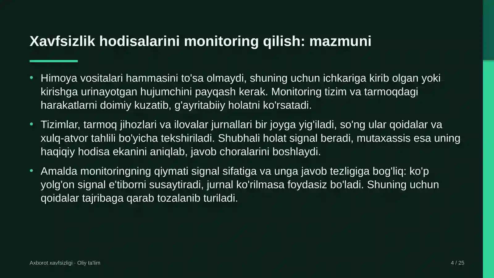 qishloq maktablarida xavfsizlik hodisalarini monitoring qilish 9272 4