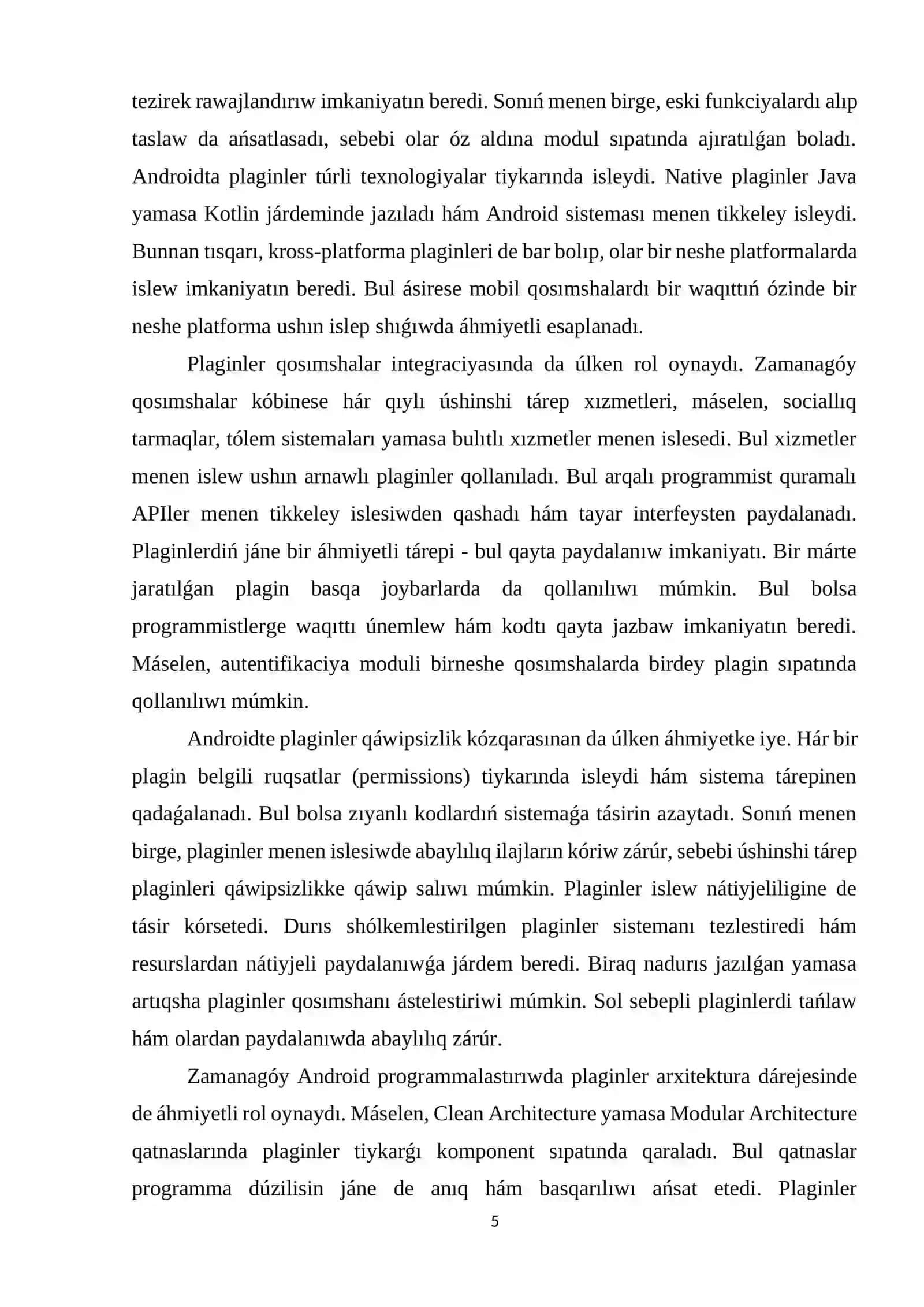 Androidta plaginler menen islew 4