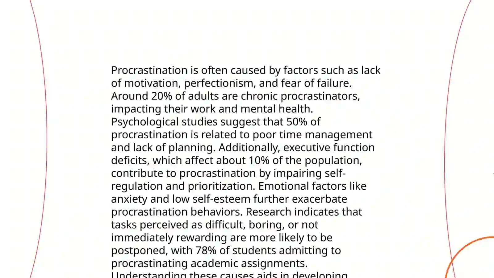 Procrastination 4