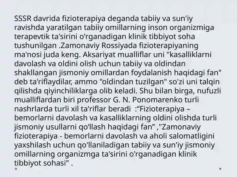 Pastvayuqori chap total fizioterapevtik apparatlar 4