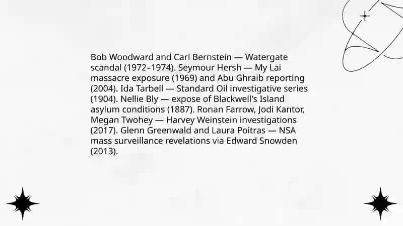 Famous Journalists 4