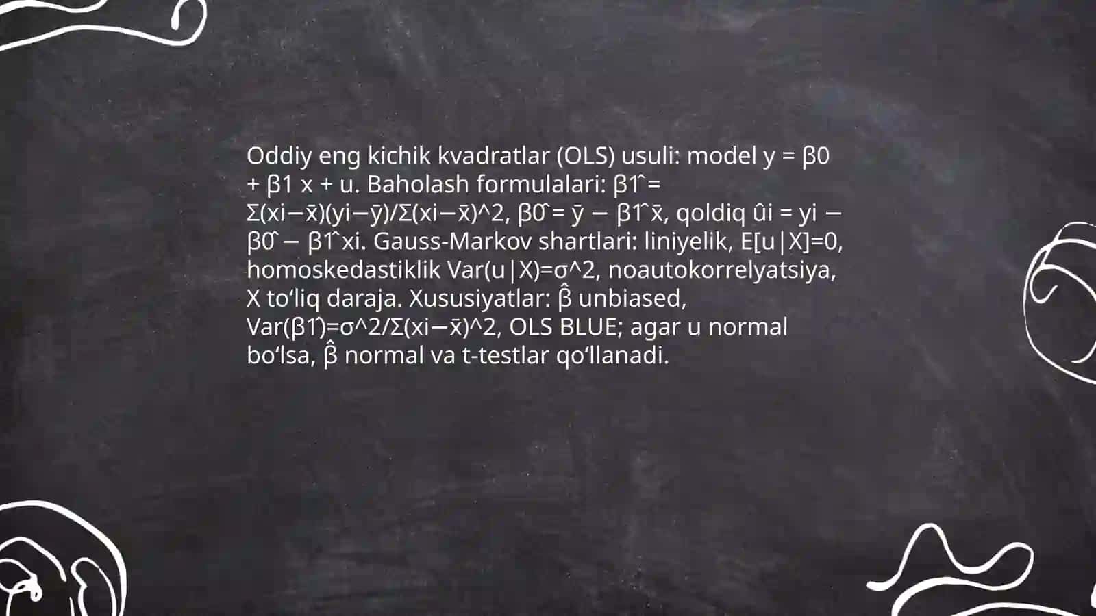 Chiziqili regressiya modellari 4