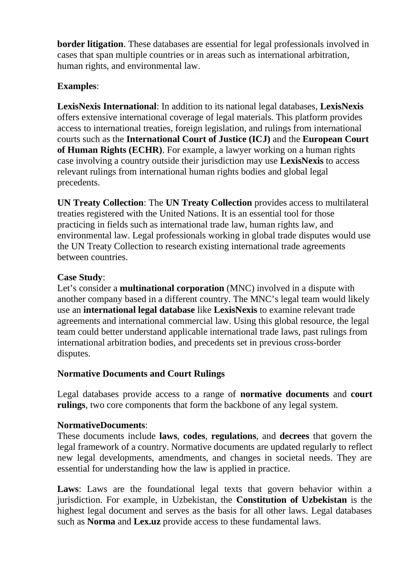 Methods of Using Legal Databases 4
