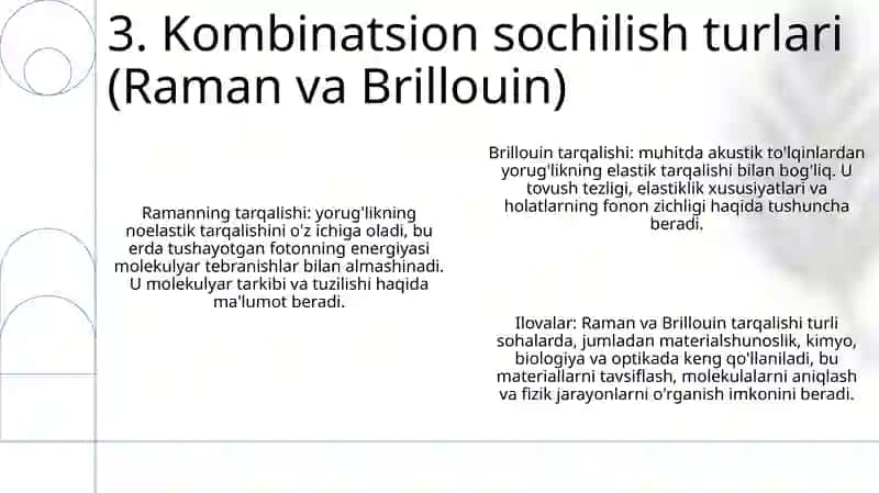 Yorug'Likning Kombinasion Sochilishi Va Uning Qo'Llanishi 4