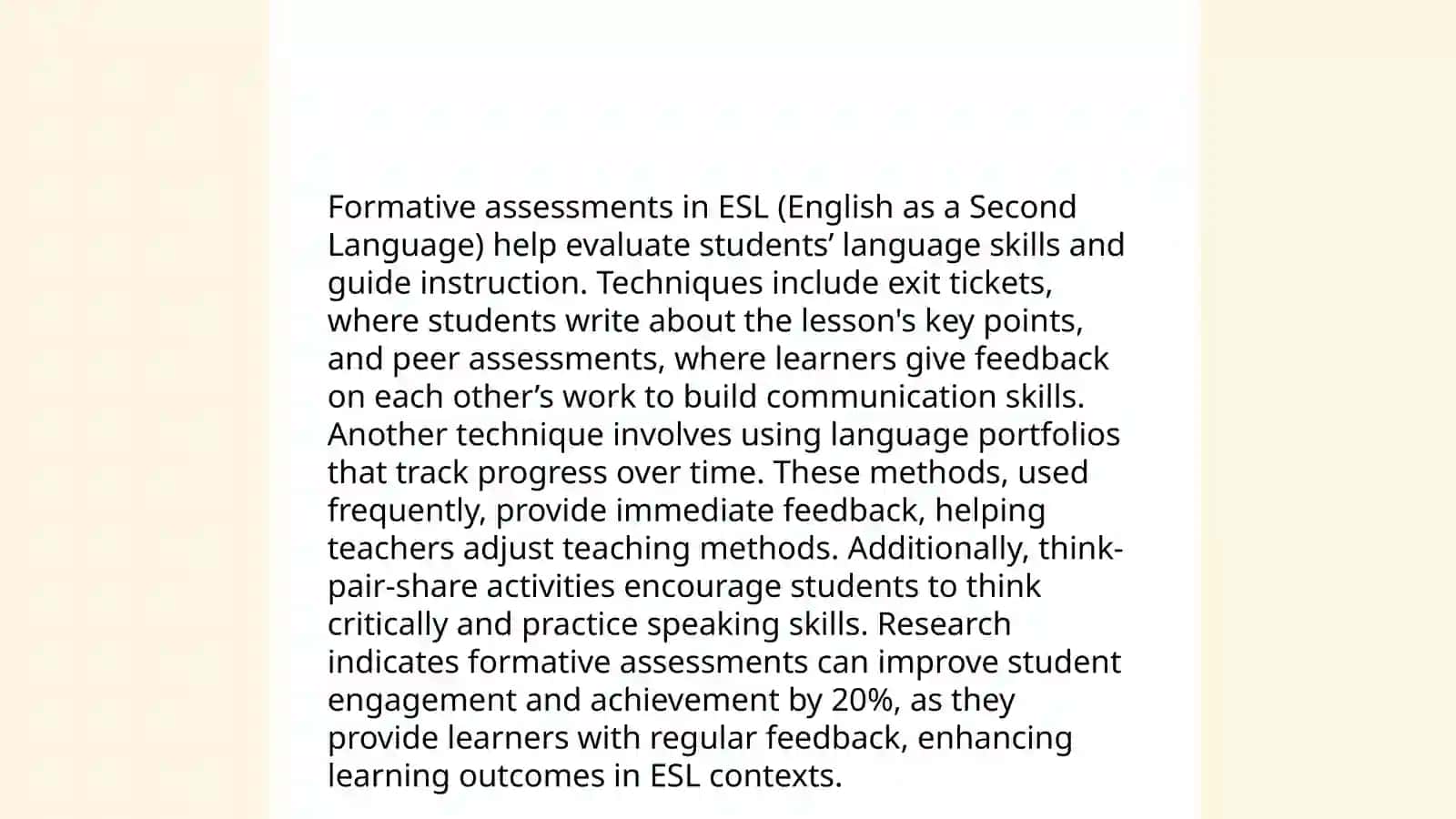 Diagnostic Tests in Language Learning 4