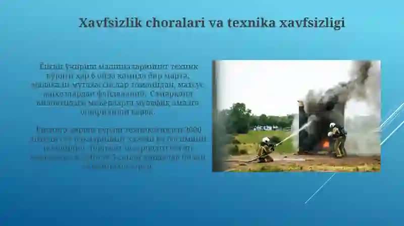 Mexanizatsiyalashtirilgan yong`in o`chirish texnikalari 4
