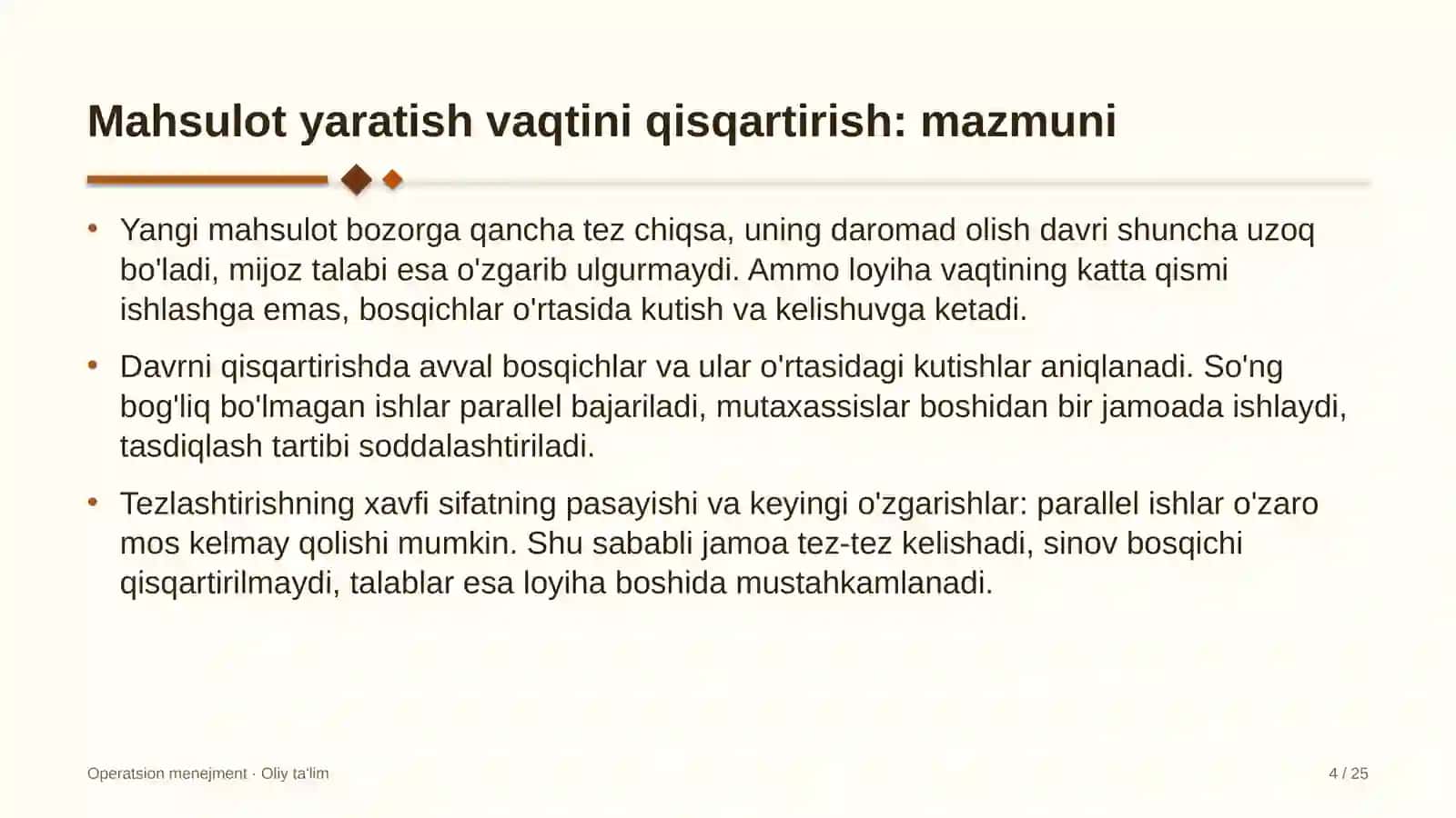Elektronika sanoatida mahsulot yaratish vaqtini qisqartirish 4