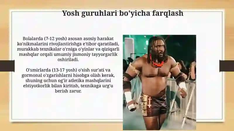 Kurashchilarning jismoniy tayyorgarligi 4