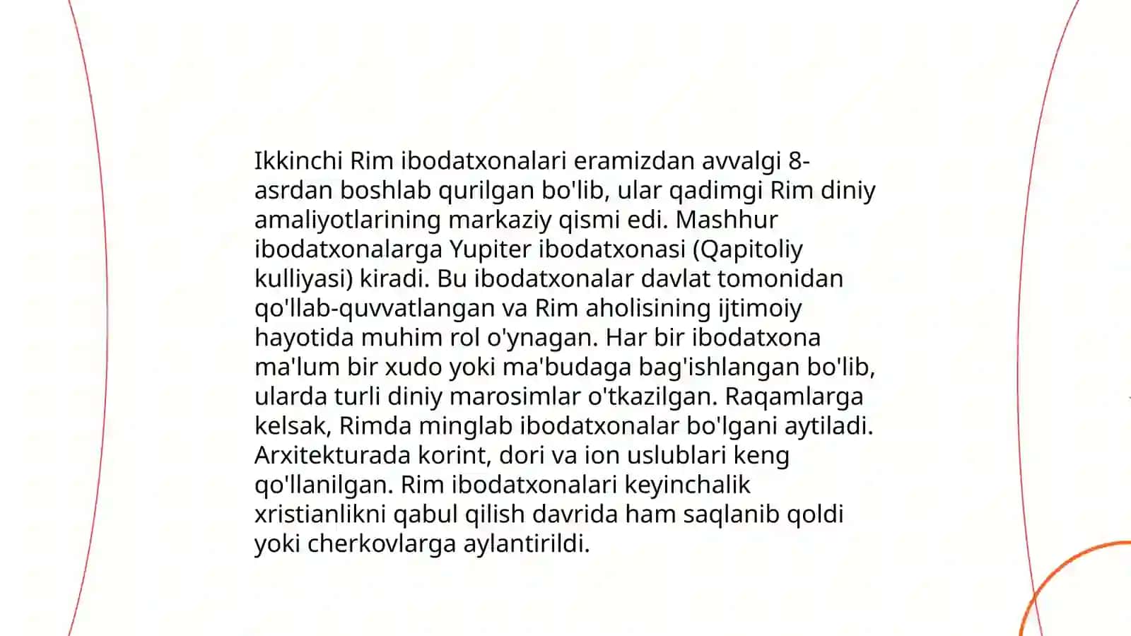 Garbiy Yevropaning Roman Davri Arxitekturasi va San'ati 4