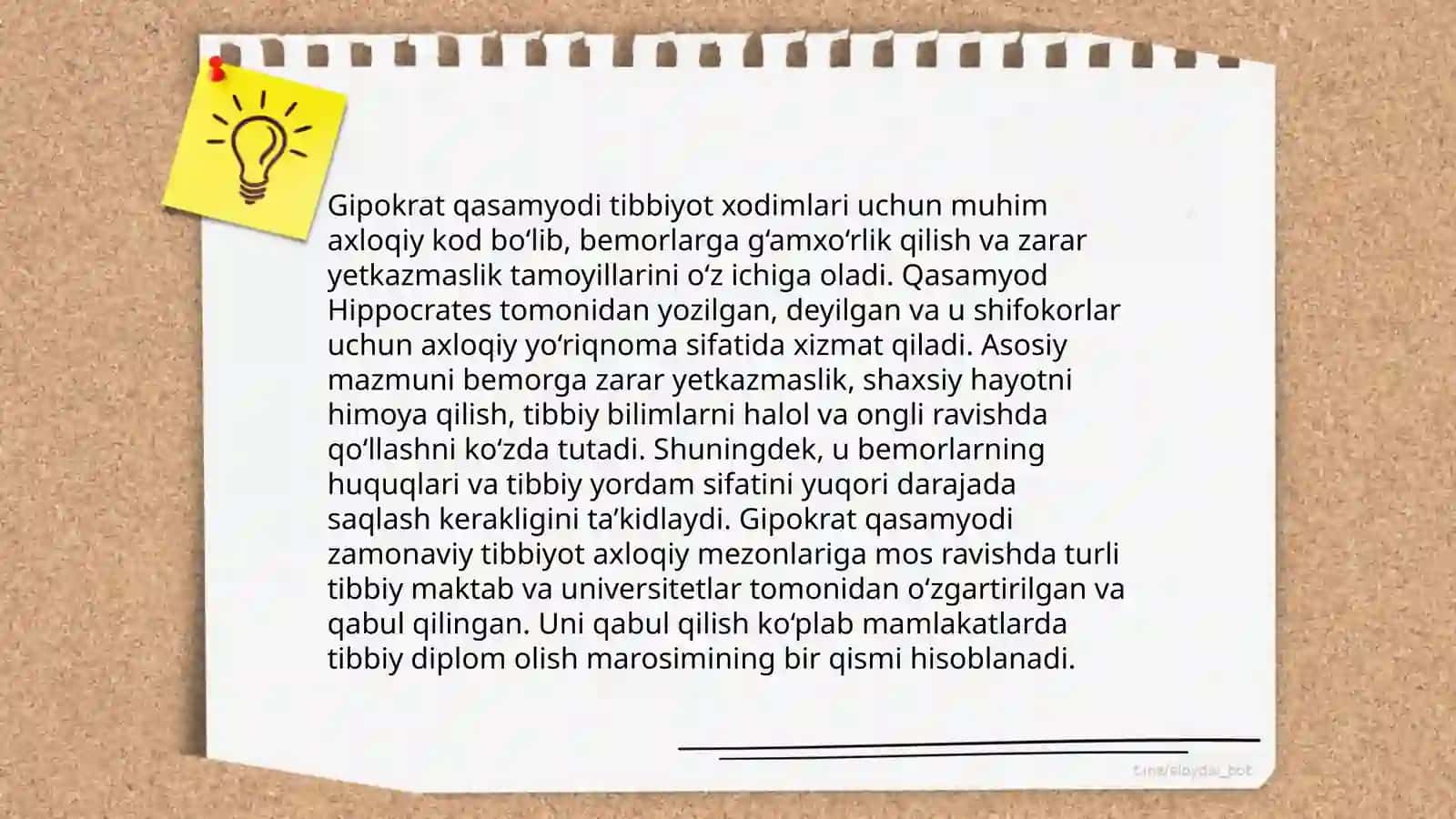 Gipokrat qasamyodi 4