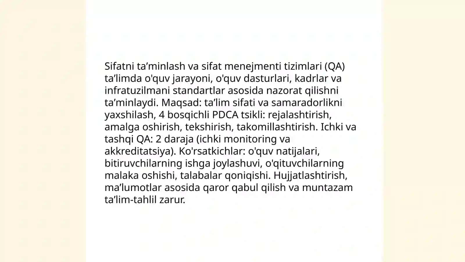 Strategik boshqaruv va ta'lim muassassasasi rivojlanish strategiyalari 4