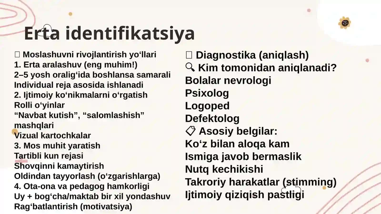 Autizmli bolalarning jamiyatga moslashuvi 4