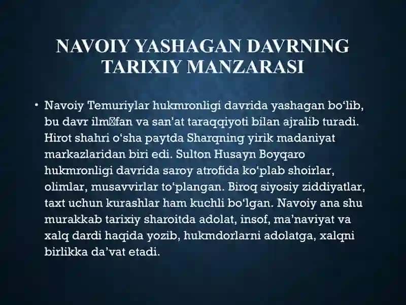 Alisher Navoiy 4
