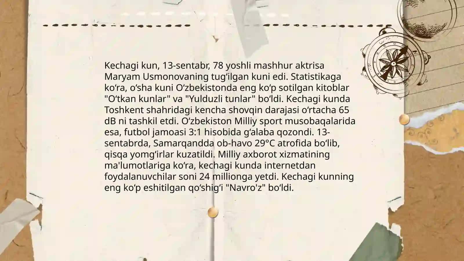 O'tmishda sayohatlar 4