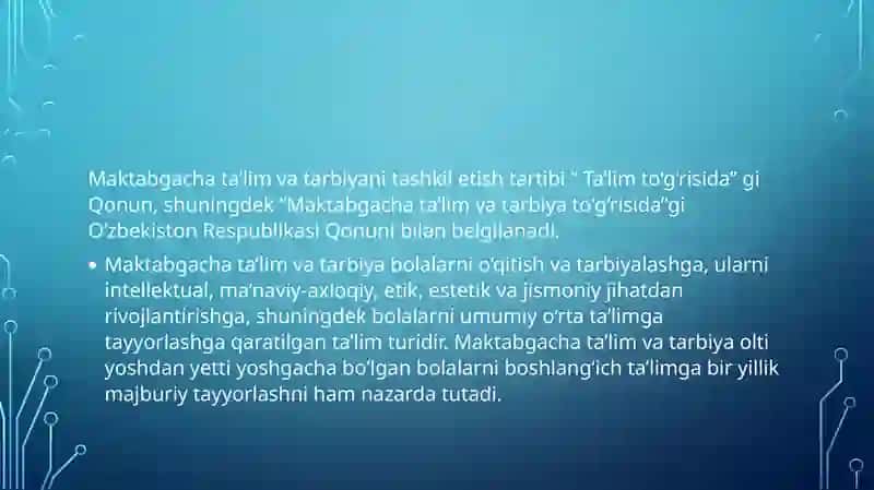 Oʻzbekiston va Finlyandiya taʼlim tizimi 4