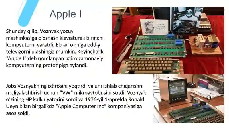 Apple kompaniyasining tarixi. 4