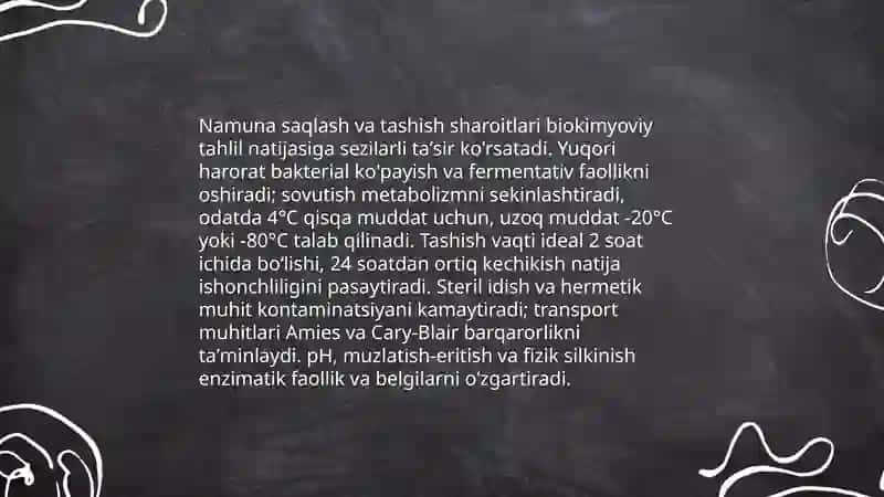 Biologik ashyoni bakterial kontaminatsiyasini biokimyo usulda aniqlash 4