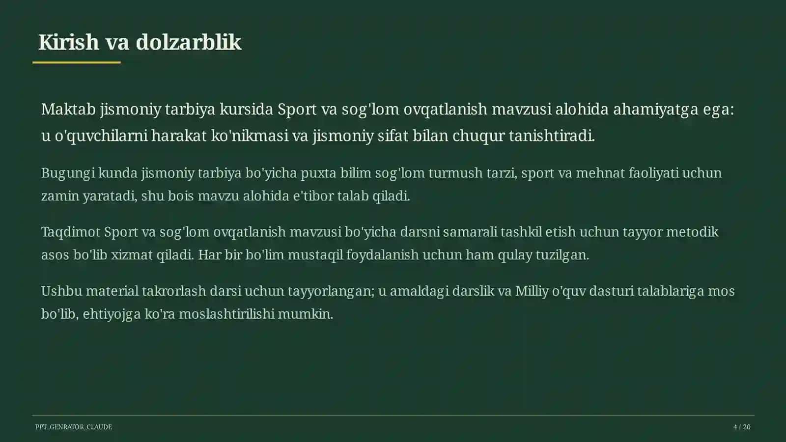 Jismoniy tarbiya (1–11) 4