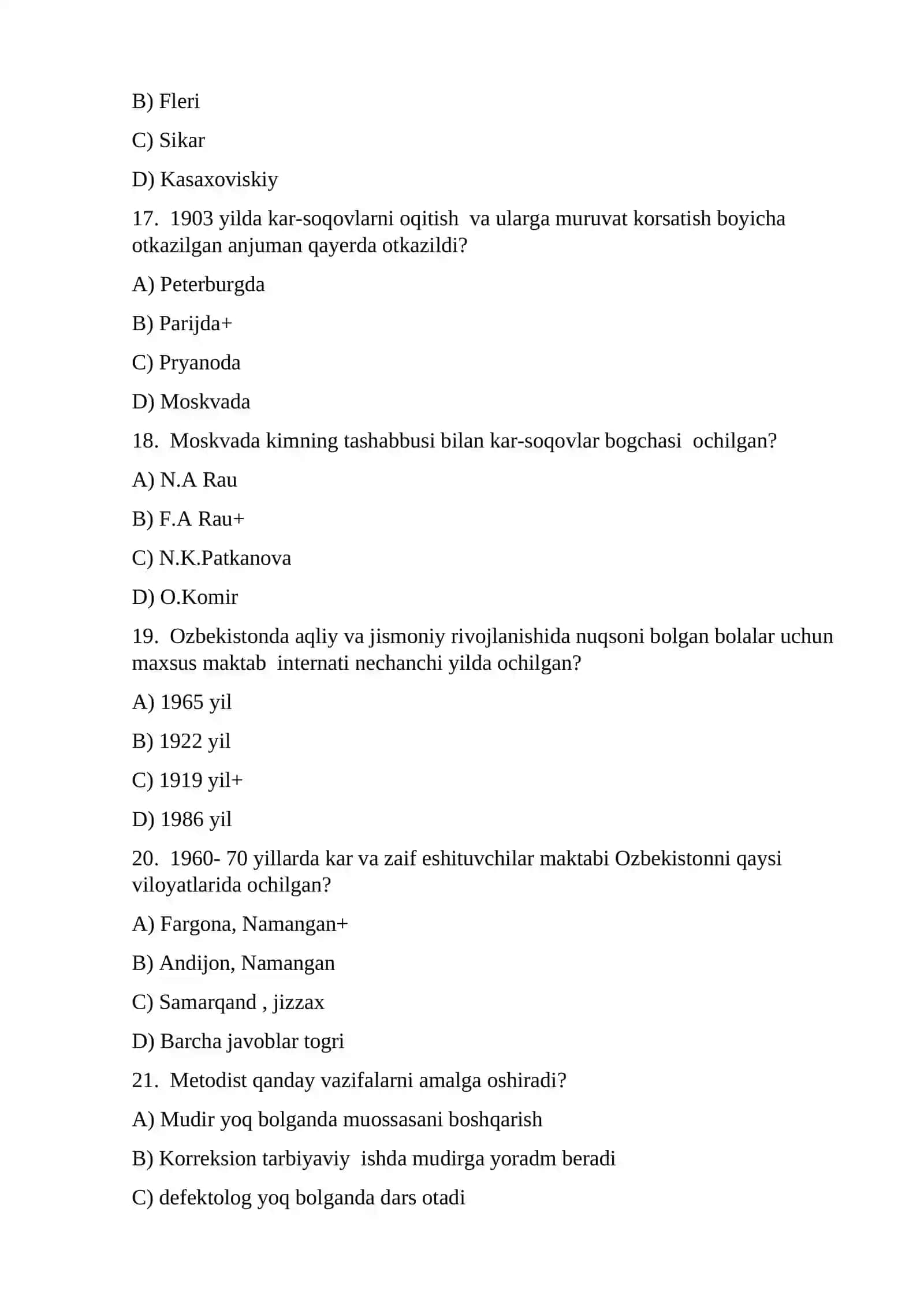 Eshitishida nuqsoni bo'lgan bolalar uchun ta'limning turlari 4
