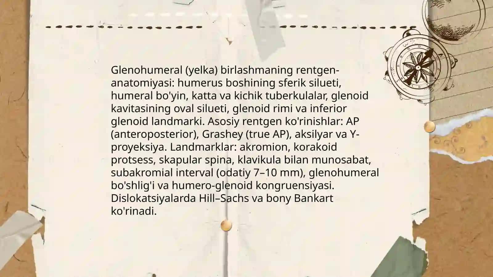 Birlashmalarning rentgen-anatomiyasi 4