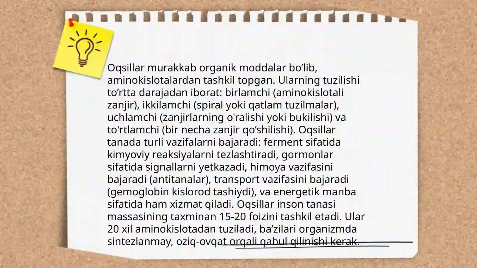 Oqsillar va fermentlar 4