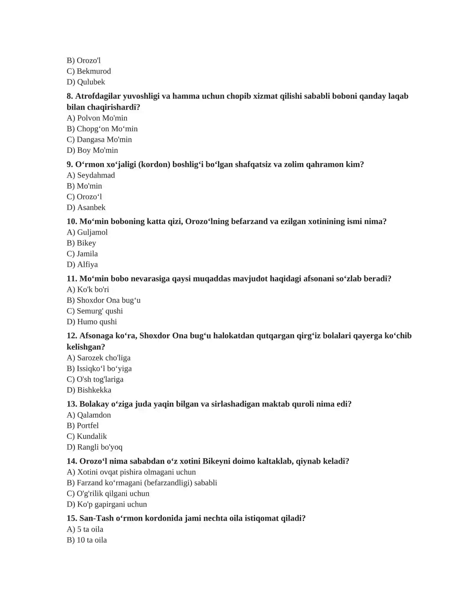 CHINGIZ AYTMATOVNING "OQ KEMA" QISSASI CHUQUR TAHLILI 4