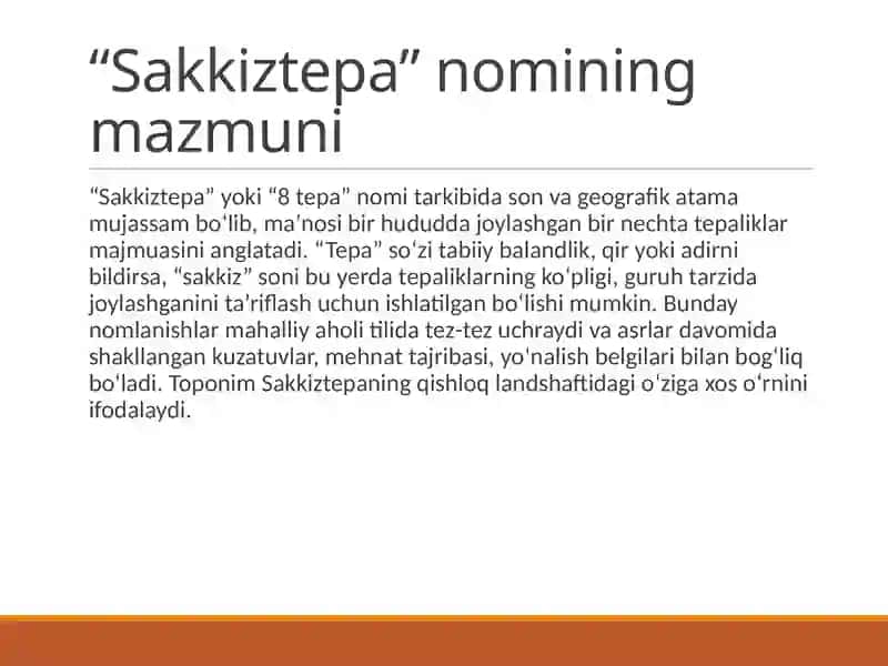 Sakkiztepa 4