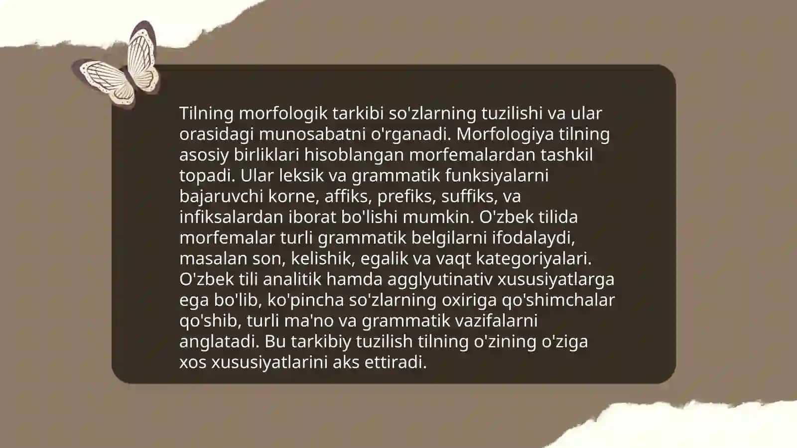 Tilning grammatik tarkibi 4