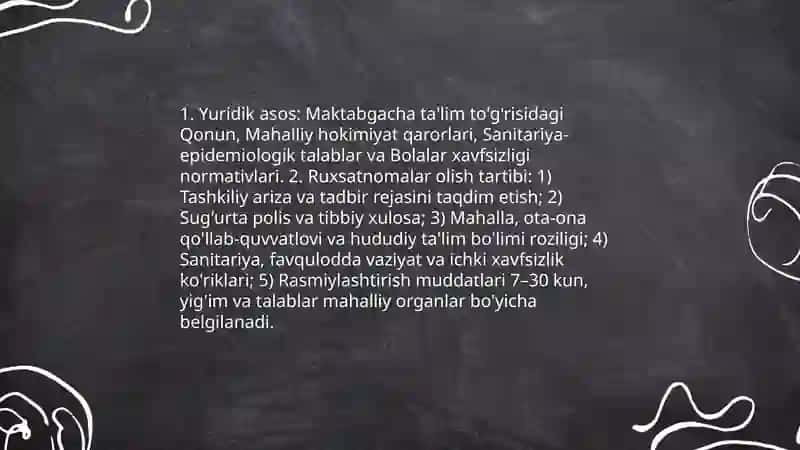 maktabgacha talim muassasalarida ommaviy yugurish tadbirini tashkil etish rejasi 4