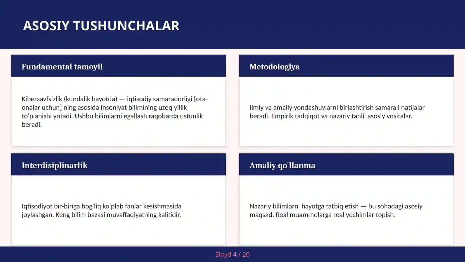 KIBERXAVFSIZLIK (KUNDALIK HAYOTDA) — IQTISODIY SAMARADORLIGI [OTA-ONALAR UCHUN] 4