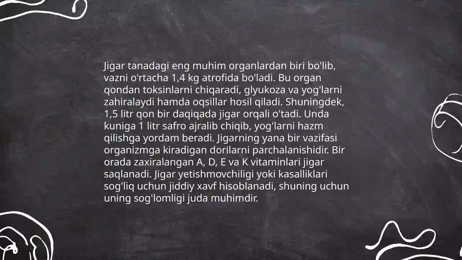 Jigar va solak bezlari 4