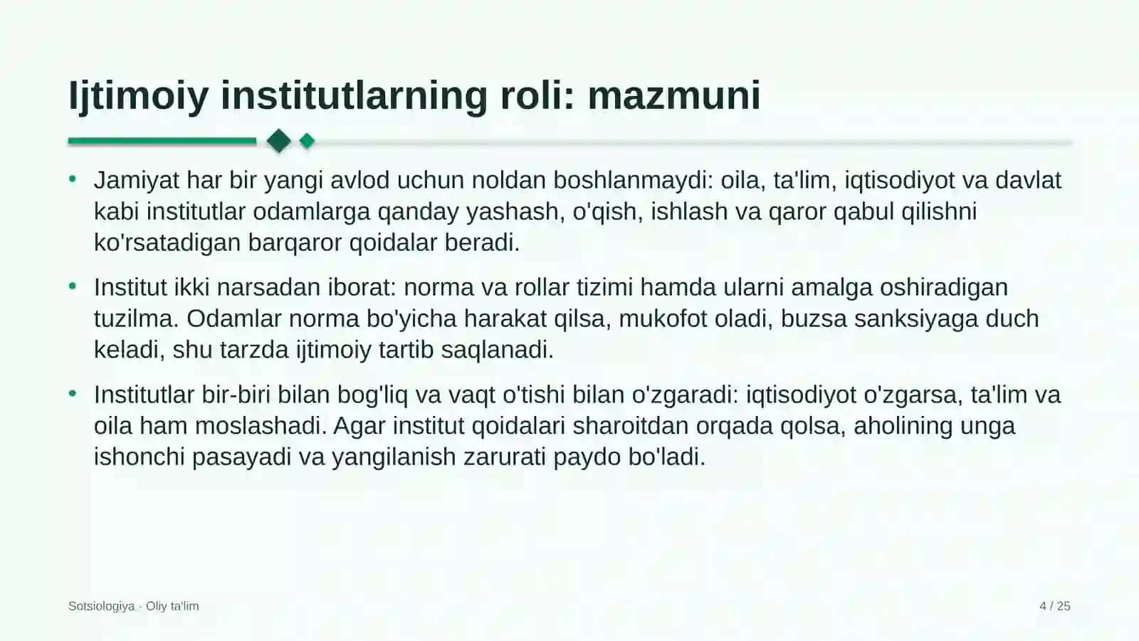 suv ta'minoti korxonalarida ijtimoiy institutlarning roli 6739 4